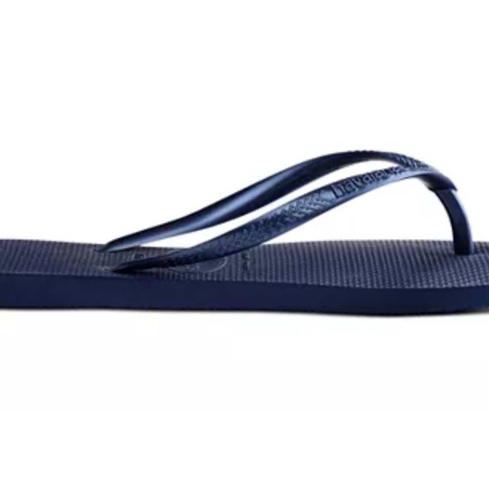 🩴 NEW Havaianas Slim Flip Flops – Navy Blue (Size 9) - Picture 7 of 7